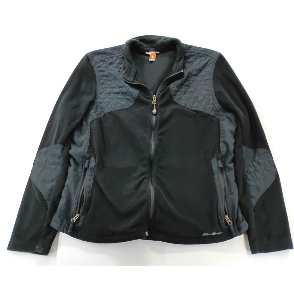 Eddie Bauer Jacket Sport Shop Full Zip Fleece Outdoor Womens XL